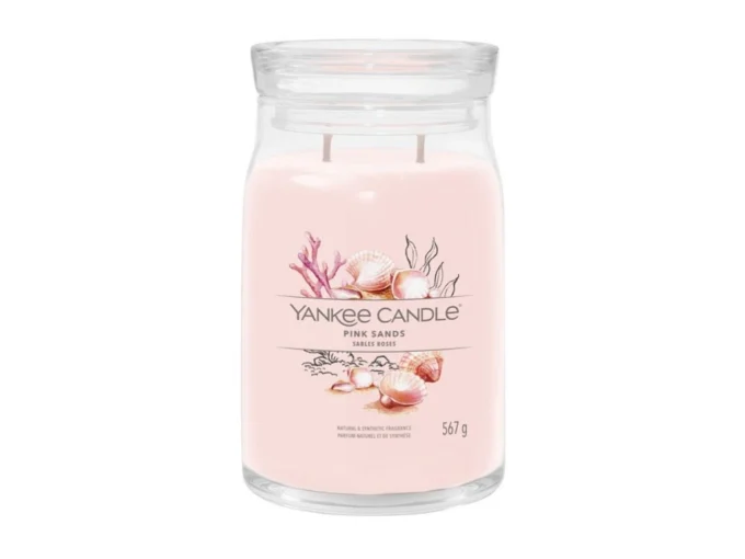 Yankee Candle Pink Sands Large Jar Candle with Double Wicks