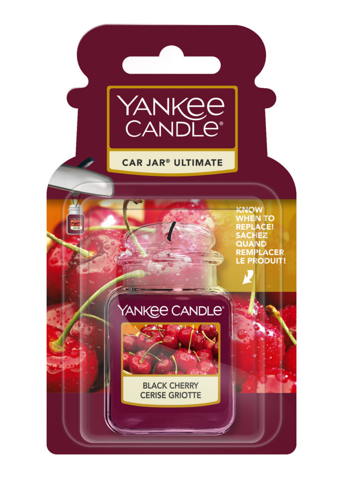 YANKEE CANDLE ULTIMATE CAR JAR BLACK CHERRY